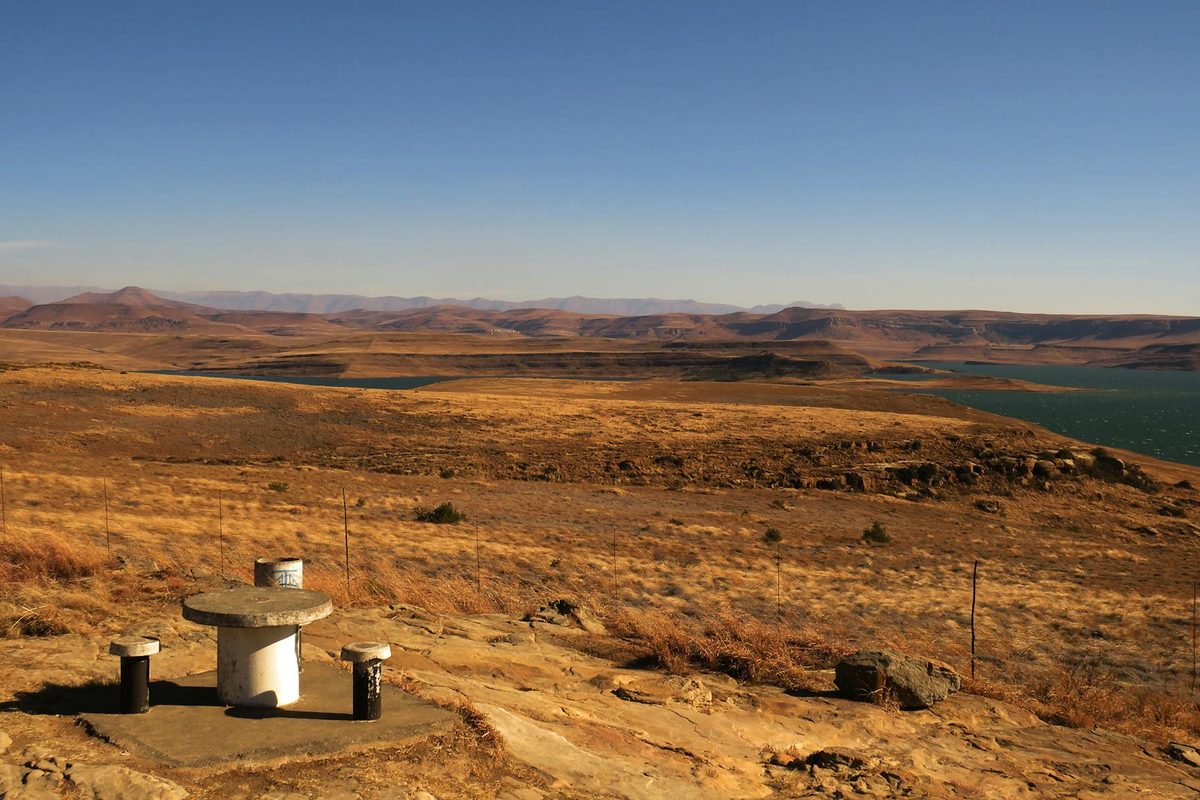 Lesotho map