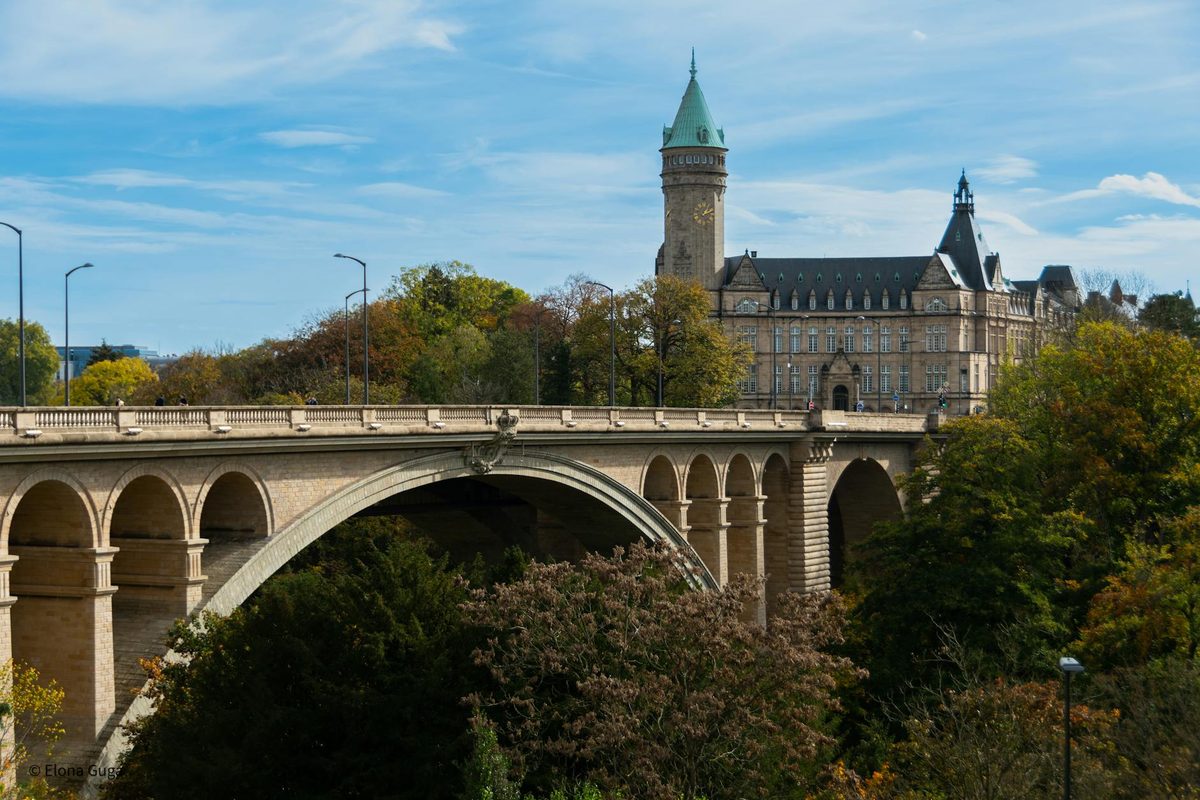 Luxembourg map